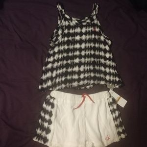 3T Calvin Klein shorts set